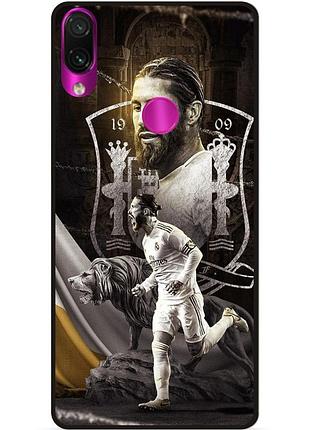 Чехол силиконовый бампер для huawei honor 8x с рисунком sergio ramos серхио рамос real