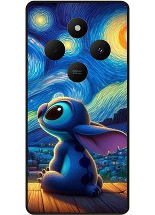 Чехол силиконовый бампер для xiaomi redmi 14c stitch лило и стич
