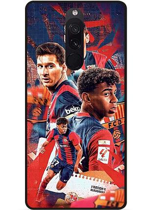 Чехол силиконовый бампер для xiaomi redmi 8 с рисунком ламин ямаль lamine yamal messi