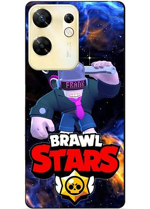 Силіконовий бампер чохол для infinix zero 30 4g з героєм космічний бравл френк