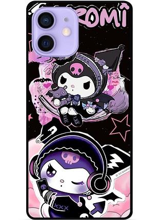 Силіконовий бампер чохол для iphone 11 з малюнком kuromi куроми