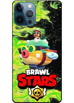 Чохол із героєм бек бравл старс brawl stars для xiaomi samsung motorola nokia iphone zte oppo realme хенк