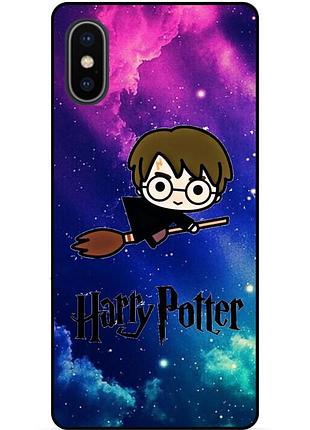 Чохол силіконовий бампер для iphone xs max з малюнком гаррі поттер harry potter квідич