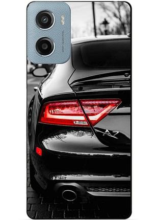 Чехол силиконовый бампер для motorola moto g05 с рисунком audi ауди машина авто