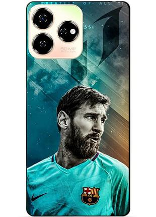 Чехол силиконовый бампер для zte nubia v60 с рисунком leo messi месси