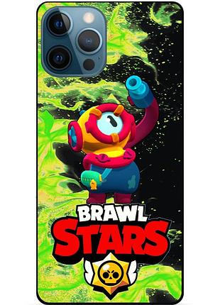 Чохол із героєм отис бравл старс brawl stars для xiaomi samsung motorola nokia iphone zte oppo realme