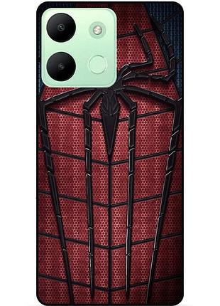 Чехол силиконовый бампер для infinix smart 7 hd с картинкой человек паук spider man