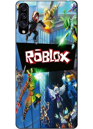 Силіконовий чохол бампер для samsung a9 з картинкою roblox роблокс