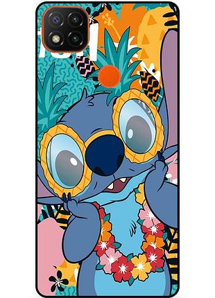 Силіконовий бампер чохол для oppo a15s з малюнком стіч stitch