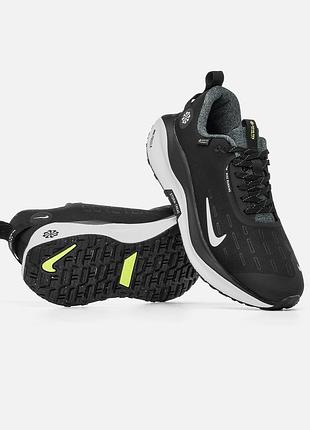 Nike react infinity run 4 gore-тех black white 6