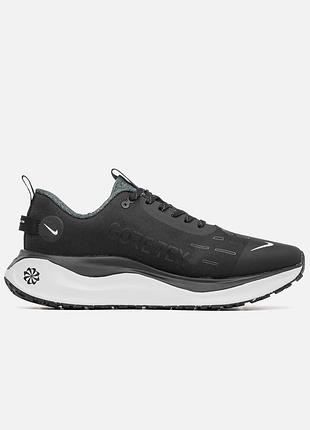 Nike react infinity run 4 gore-тех black white 5