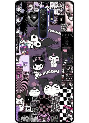 Силіконовий бампер чохол для xiaomi redmi 9 з малюнком kuromi куроми