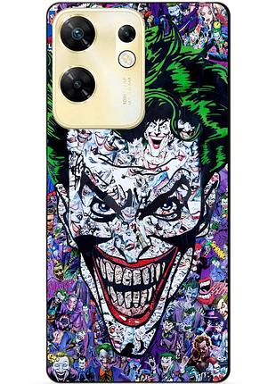 Чехол силиконовый бампер для infinix zero 30 4g с рисунком джокер joker
