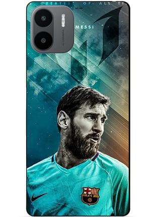 Силіконовий чохол бампер для xiaomi redmi a2 з малюнком leo messi мессі