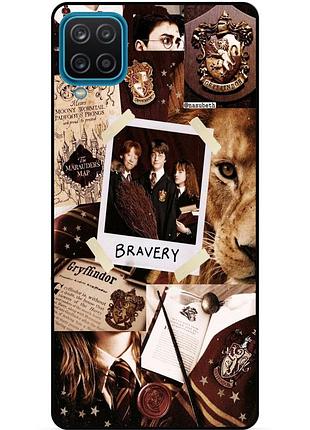 Силиконовый бампер чехол для samsung a22 с картинкой гарри поттер harry potter