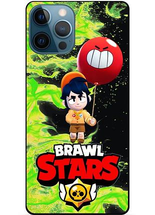 Силиконовый чехол с героем бравл старс brawl stars для xiaomi samsung motorola iphone zte oppo realme nokia гас 3