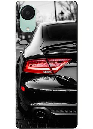 Чехол силиконовый бампер для samsung a03 core с рисунком audi ауди машина авто
