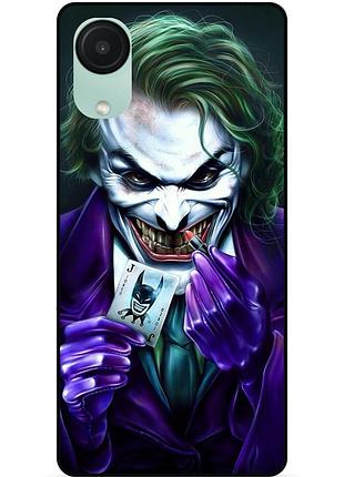 Силіконовий бампер чохол для samsung a03 core з малюнком joker джокер