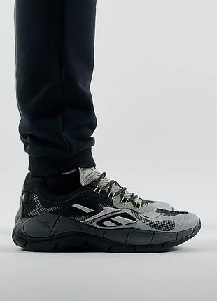 Reebok zig kinetica || grey black 3