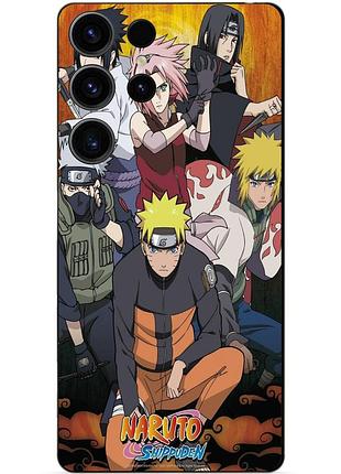 Силіконовий чохол бампер для samsung s23 ultra з малюнком naruto наруто аніме