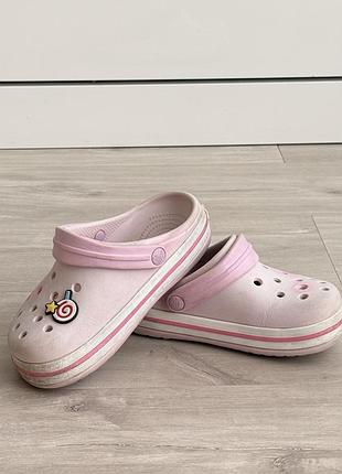 Дитячі сабо crocs 31-32 розмір.