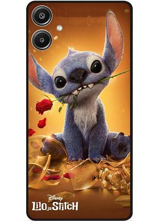 Силіконовий бампер чохол для samsung a05 стіч stitch