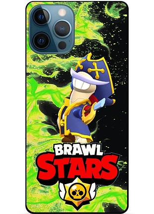 Силиконовый чехол с героем бравл старс brawl stars для xiaomi samsung motorola iphone zte oppo realme nokia даг 5