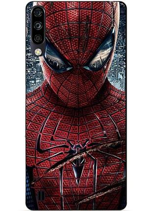 Чехол силиконовый бампер для zte blade a7 2020 человек паук spider man