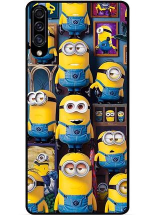Силіконовий чохол бампер для xiaomi mi a3 з малюнком міньйони minion