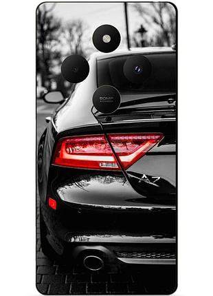 Чехол силиконовый бампер для xiaomi poco c75 с рисунком audi ауди машина авто