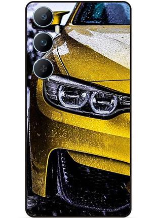 Силіконовий чохол бампер для realme c65 з малюнком bmw бмв машина авто
