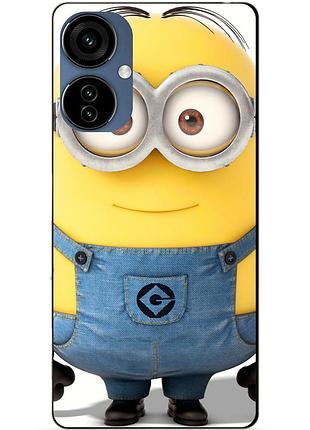 Силіконовий чохол бампер для oppo a40m з малюнком міньйон стюарт minion
