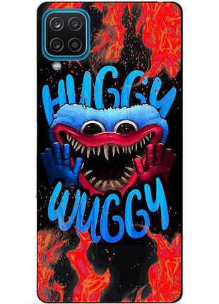 Силиконовый бампер чехол для samsung a22 с рисунком хагги вагги huggy wuggy