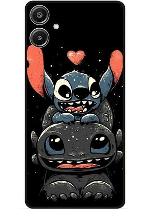 Силіконовий бампер чохол для samsung a05 з малюнком stitch стіч