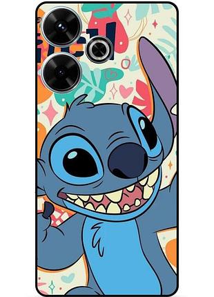 Силіконовий бампер чохол для infinix hot 30 (x6831) з малюнком stitch стіч