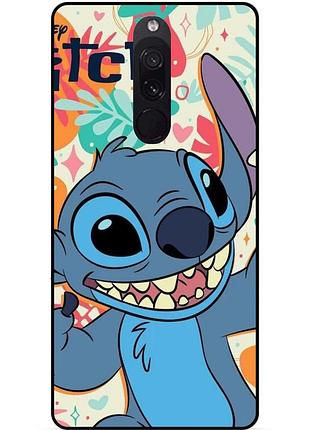 Силіконовий бампер чохол для xiaomi redmi 8 з малюнком stitch стіч