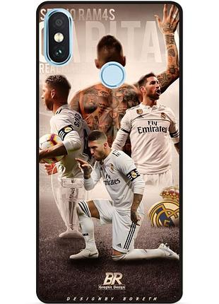 Чехол силиконовый бампер для xiaomi redmi note 5 с рисунком sergio ramos серхио рамос real madrid