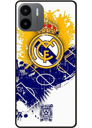 Силіконовий чохол бампер для xiaomi redmi a2 з малюнком реал мадрид real madrid