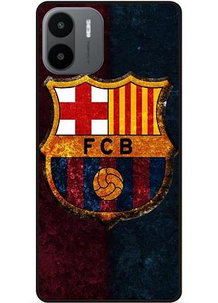Чехол силиконовый бампер для xiaomi redmi a2 с рисунком барселона barcelona