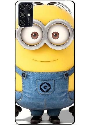 Чехол силиконовый бампер для zte blade v2020 smart с рисунком миньон стюарт minion