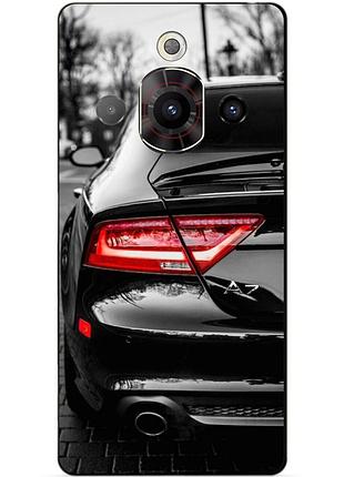 Чехол силиконовый бампер для zte nubia focus pro с рисунком audi ауди машина авто