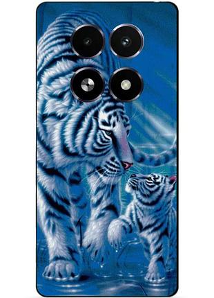 Чехол силиконовый бампер для realme 13+ plus 5g с рисунком тигры