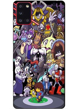 Силіконовий чохол бампер для samsung a21s з малюнком undertale андертейл