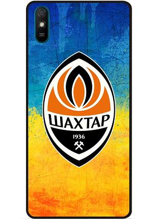 Силиконовый чехол бампер для zte blade a31 plus с рисунком шахтер донецк