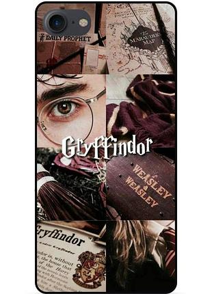 Чохол силіконовий бампер для iphone 7 з малюнком gryffindor ґрифіндор гаррі поттер harry potter