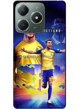 Силіконовий чохол бампер для infinix smart 8 plus (x6526) з малюнком роналдо аль наср ronaldo