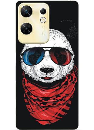 Чехол силиконовый бампер для infinix zero 30 4g с рисунком панда