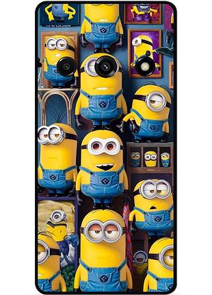 Силіконовий чохол бампер для samsung j5 j510 з малюнком міньйони minion