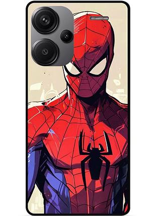 Силиконовый чехол бампер для xiaomi redmi note 13 pro plus 5g с рисунком человек паук spider man