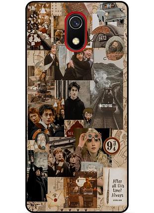 Силиконовый бампер чехол для samsung j4 j4 plus harry potter гарри поттер